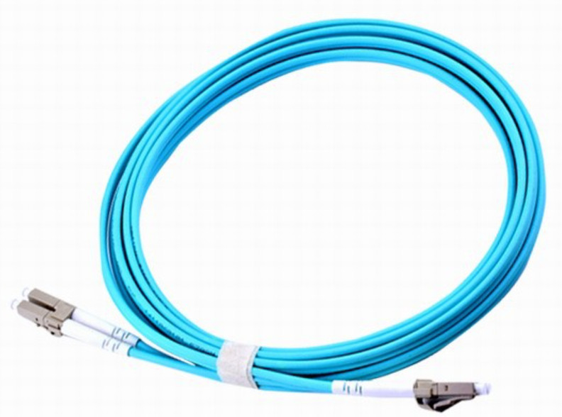 corde de correction de LC LC OM3/OM4 3Meter PVC à plusieurs modes de fonctionnement LSZH de duplex de 10 gigabits