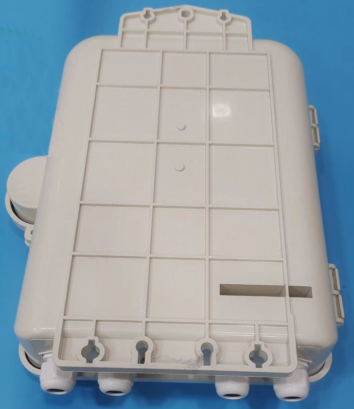 Boîte extérieure d'arrêt de fibre d'ABS de bâti de mur 16 ports ODB ODP pour FTTH