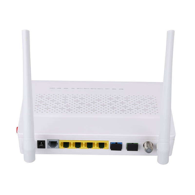 2T2R les POTS CATV du mode GPON EPON ONU 3FE 1GE WIFI conjuguent modem de la fibre FTTH ONU
