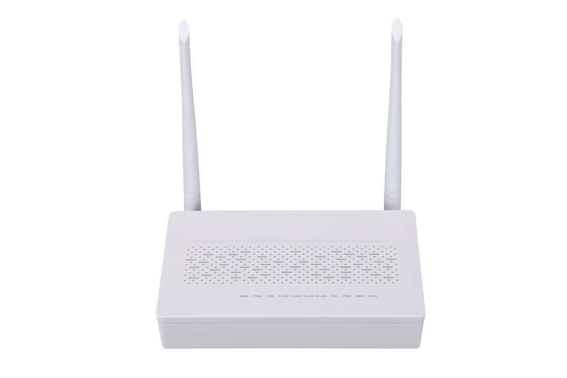 2T2R les POTS CATV du mode GPON EPON ONU 3FE 1GE WIFI conjuguent modem de la fibre FTTH ONU