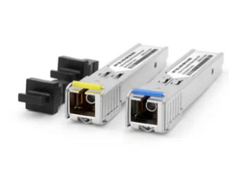Connecteur optique BIDI de Sc 1310/1550nm de SFP 1.25G 20km d'émetteur-récepteur de fibre de mode unitaire