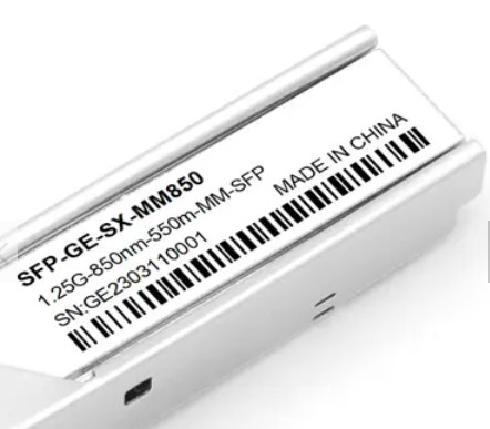 Émetteur-récepteur optique de fibre du duplex 850nm du module 1.25G 550m d'émetteur-récepteur de SFP de connecteur de LC