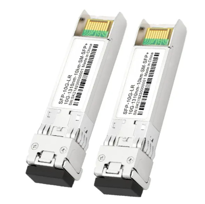 émetteur optique de la fibre 3.3V et connecteur du récepteur 10G SFP LR 10km 1310nm LC