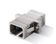 faible perte d'insertion SC adaptateurs à fibre optique bride Ceramique et phosphore matériau de manchon en bronze Applications réseau