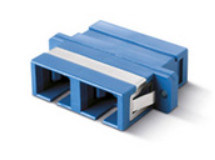 Faible perte d'insertion SC Adaptateurs à fibre optique Flange céramique et phosphore