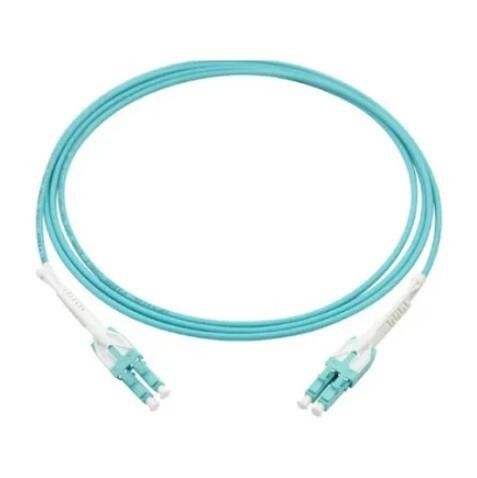 corde de correction duplex de 125µm LC LC, AQUA Multimode Fiber Jumpers