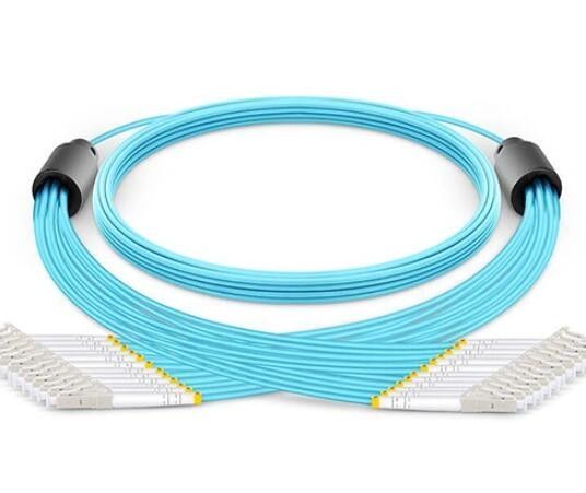 Noyau optique blindé du câble 6 de correction de fibre OS2 E2000 à la haute densité du mode E2000 unitaire