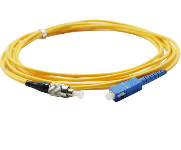 la correction zéro d'halogène attachent Sc de FC, G657A Jumper Cord optique
