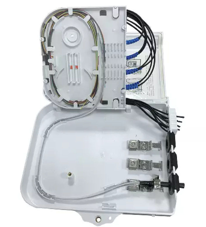 8 fermeture anti-vieillissement optique d'épissure de PLC de boîte de distribution de fibre de noyaux 1x8
