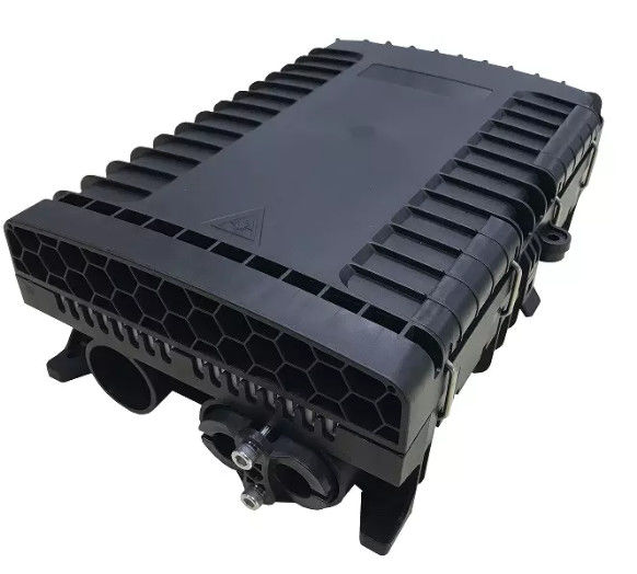 Cassette imperméable optique de diviseur de couleur noire extérieure de noyaux de la boîte 16 d'arrêt de fibre de FTTH