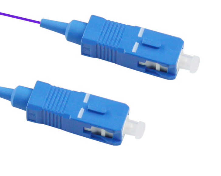 12 creuse 1M Optical Fiber Pigtail SC/UPC pour la télécommunication