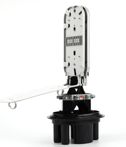 96 clôtures optiques de fibre extérieures, fermeture à fibre optique de joint de câble pour le conduit