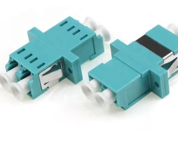 LC au type adaptateur duplex en plastique de symétrie de l'adaptateur OM3 de fibre de LC d'UPC RPA LC