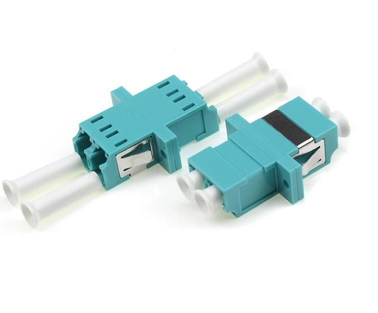 LC au type adaptateur duplex en plastique de symétrie de l'adaptateur OM3 de fibre de LC d'UPC RPA LC