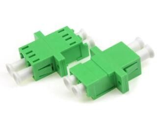 Adaptateur duplex à plusieurs modes de fonctionnement de LC RPA avec la couleur verte de bride