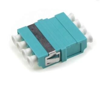 Bas adaptateurs optiques de fibre d'IR, noyaux de l'adaptateur 4 de quadruple d'OM3 LC