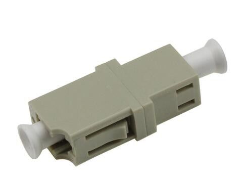 Adaptateurs optiques recto de fibre de LC, couleur de beige d'adaptateur réseau de fibre