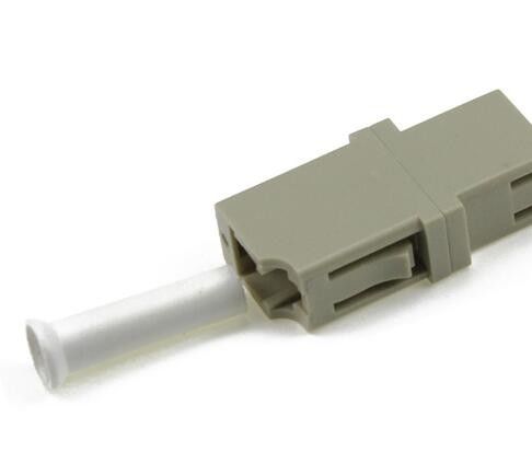 Adaptateurs optiques recto de fibre de LC, couleur de beige d'adaptateur réseau de fibre