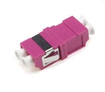 Adaptateurs optiques duplex de la fibre OM4, LC au type de symétrie d'adaptateur de fibre de LC