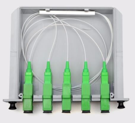 Connecteur optique de Sc RPA du diviseur 1x4 de fibre de cassette pour des réseaux de PON