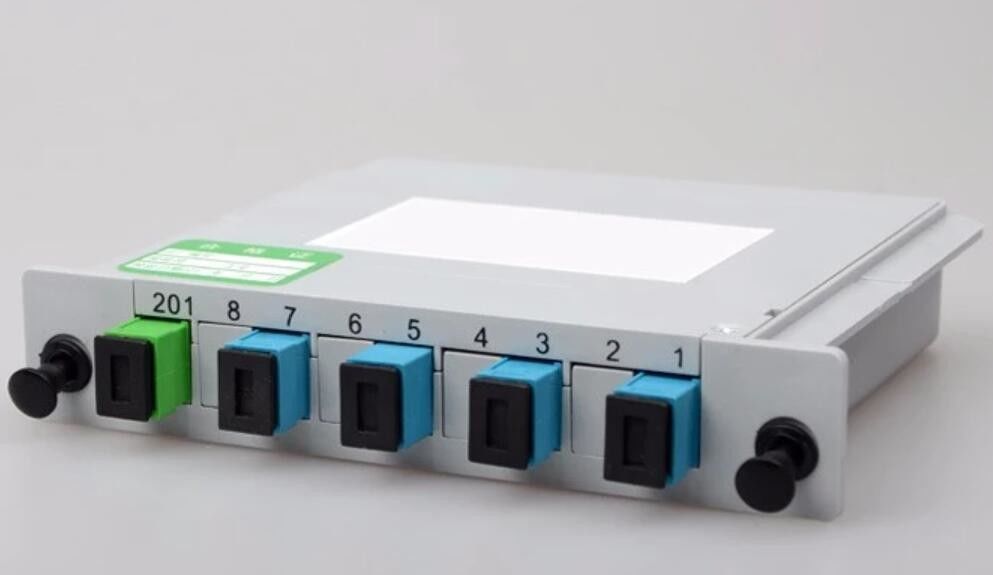 Le PLC de Sc optique passif UPC du diviseur 1X4 de fibre de cassette branchent le type