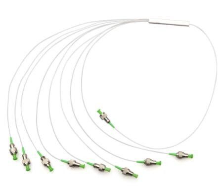 Type de tube d'acier inoxydable du diviseur 0.9mm G657A de câble optique de fibre de FC RPA
