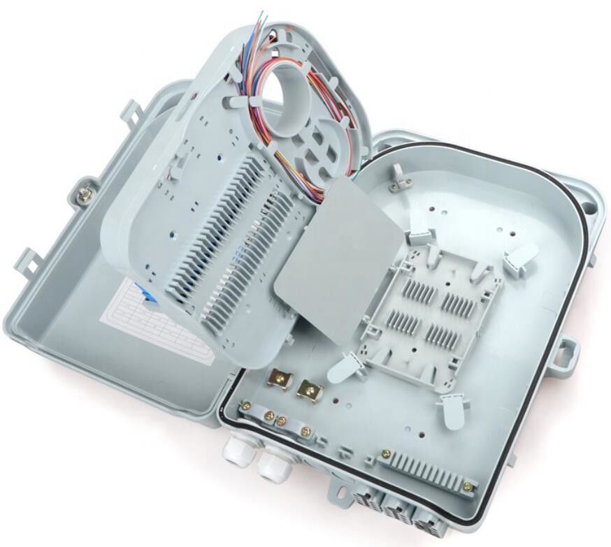 Diviseur optique de cassette de 1h16 de boîte de mur de fibre ou 24 tresses de noyau et boîte des adaptateurs FTTH FDB
