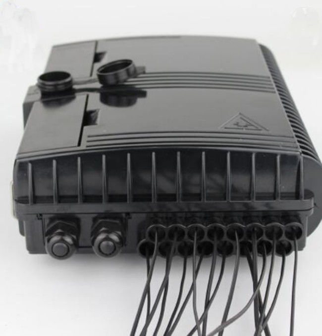 Boîte de distribution optique imperméable de fibre de Ftth de ports du débouché 16 de l'admission 16 du coffret d'extrémité 2 ABS/PC