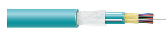 Le câble multinucléaire de fibre de 288 noyaux, a échoué la veste de PVC de câble de la fibre Om3