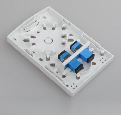 2 GV fixés au mur optiques antipoussière de boîte d'Access de fibre du noyau FTTH