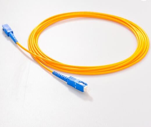 La correction optique recto de fibre du SM LSZH FTTX attachent Sc UPC à Sc UPC 2.0mm