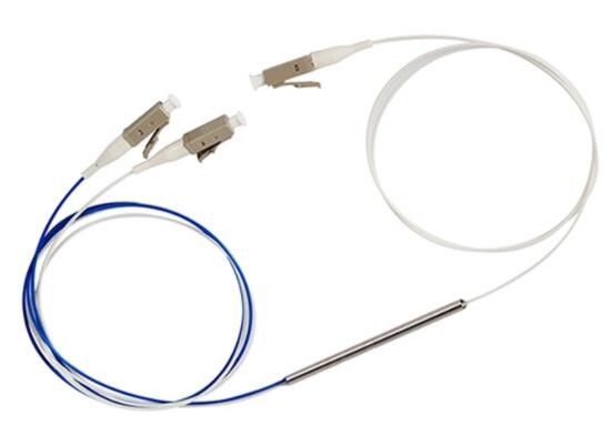 Diviseur 1m de fibre optique optique du coupleur 0.9mm de fibre de LC UPC 1*2 FBT