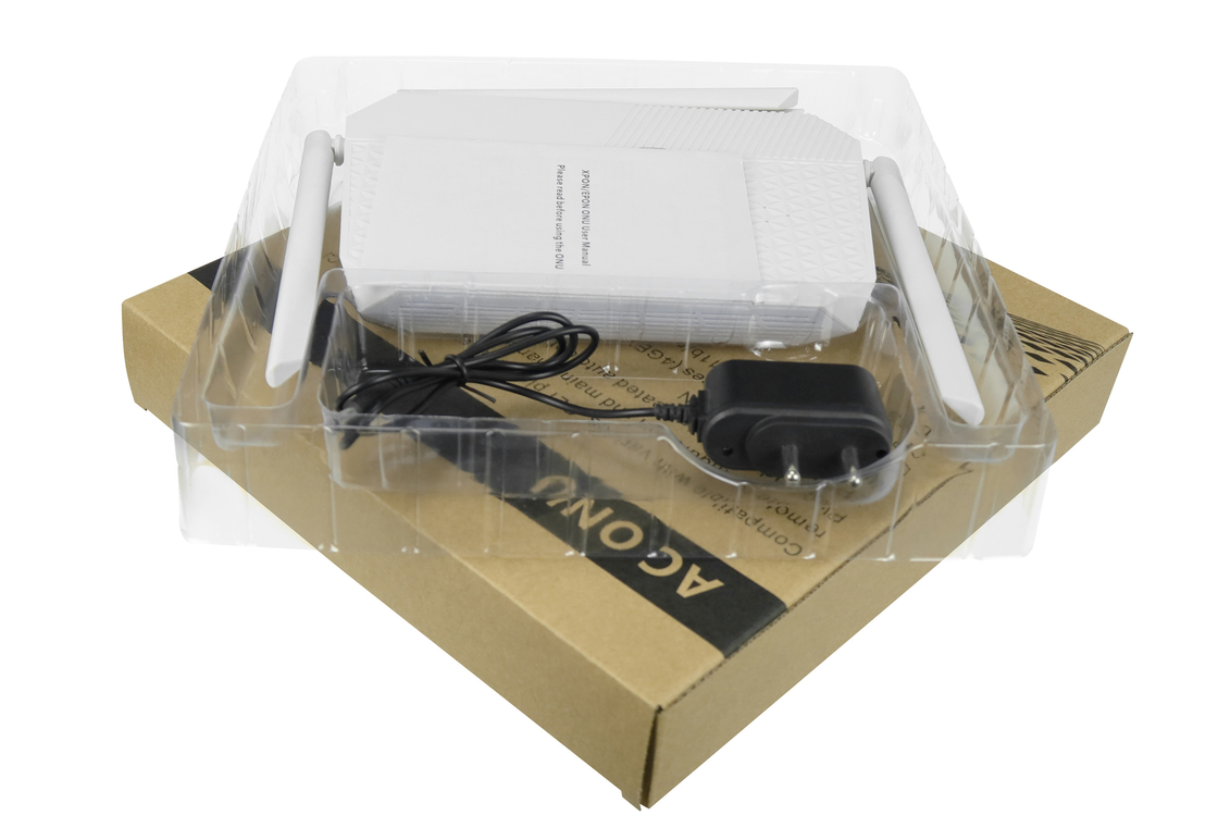 4GE connecteur de Sc UPC du routeur GPON Bob 20KM à C.A. WIFI USB XPON ONU