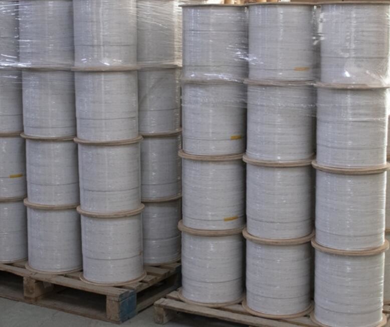 gaine en acier du noyau FTTH du papillon GJXH-2b 2 de fibre optique de 0.5mm