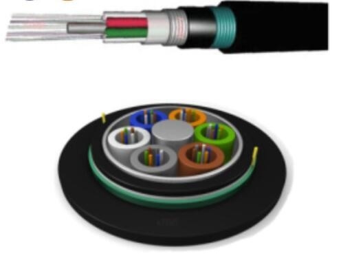 Gaine optique extérieure de double du câble extérieur G652d de fibre de mode unitaire pour la communication