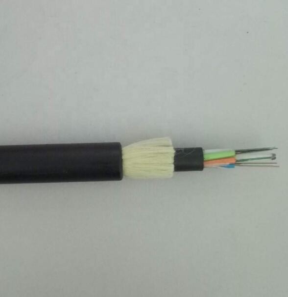 Mode unitaire de fibre d'envergure aérienne extérieure du câble optique ADSS 100m tous les 24 noyaux diélectriques