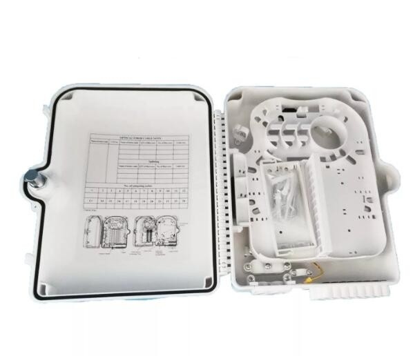 ABS optique imperméable de noyaux de la boîte de distribution de fibre de connecteur ODP ODF 24 en plastique