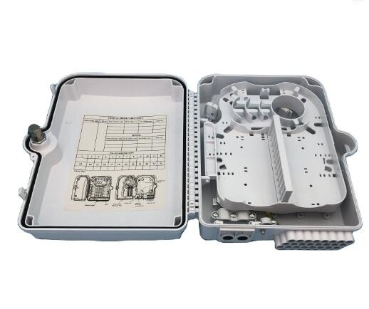 ABS optique imperméable de noyaux de la boîte de distribution de fibre de connecteur ODP ODF 24 en plastique