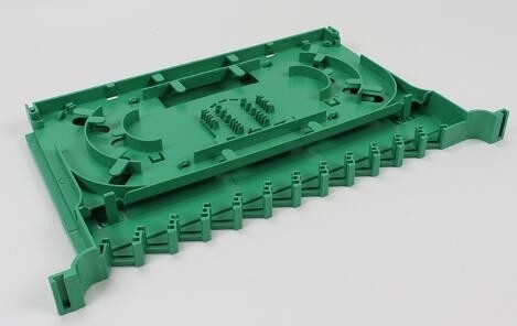 Configuration vide de Sc FC LC de plateau de tresse empaquetée par noyau optique du plateau 12 d'épissure de fusion pleine