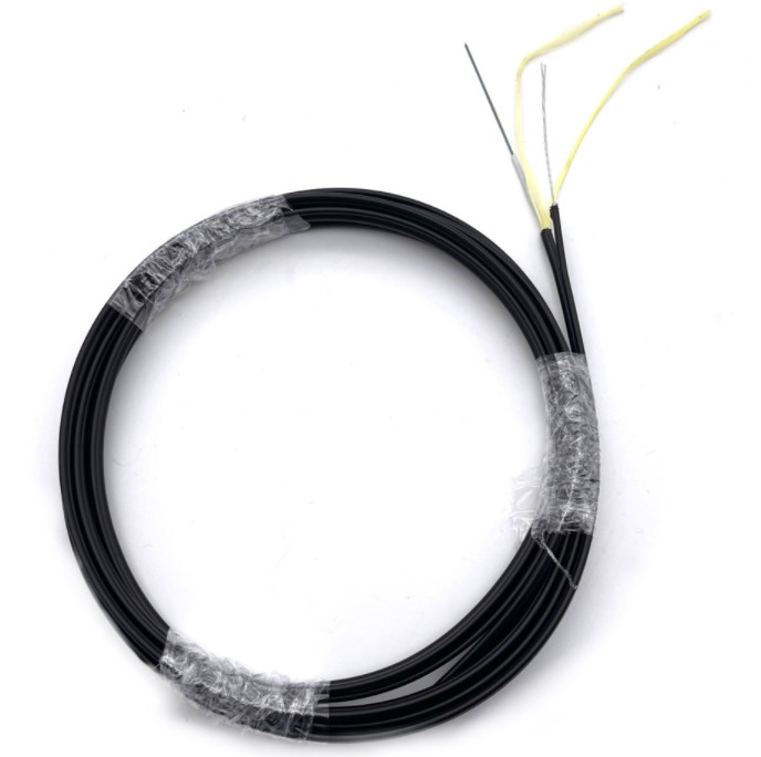 Mode unitaire optique extérieur de noyaux du câble de fibre de GYFXTC8Y 4 - 12 pour la communication de télécom